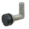 Perko Perko 0571DP4BLK Gas Tank Vent w Swivel Elbow-Chrome-Plated Body w Black Polymer Splash Guard 0571DP4BLK - alternate 1